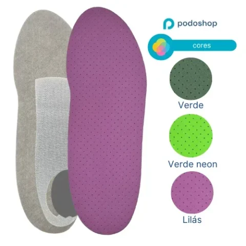 palmilhas termomoldáveis